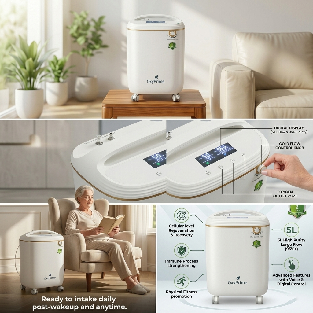 Oxyprime Oxygen Concentrator view 4